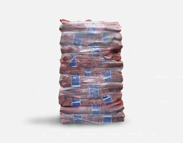 Palet de 60 sacos de leña de encina de 15 kg